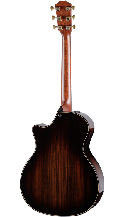 Back of Taylor Builder's Edition 814ce Blacktop Rosewood/Adi.