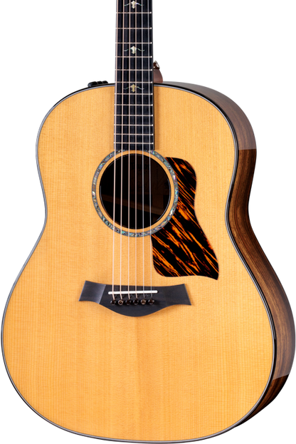 Front of Taylor C17e-B4033 Grand Pacific Torrefied Sitka Spruce/Bocote.