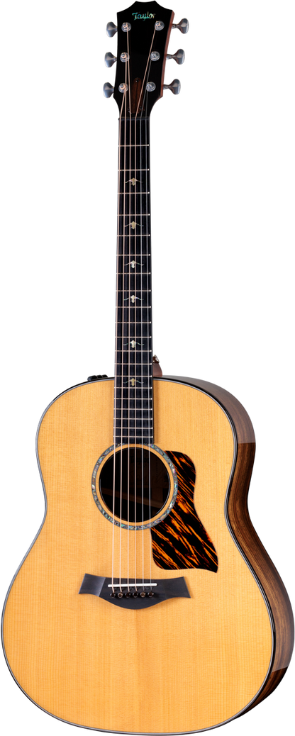 Full frontal of Taylor C17e-B4033 Grand Pacific Torrefied Sitka Spruce/Bocote.