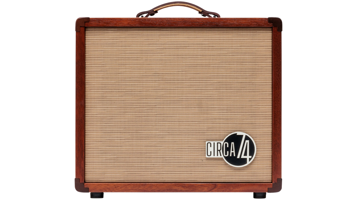 Front of Taylor Circa 74 150-watt Acoustic Guitar & Vocal Amplifier.