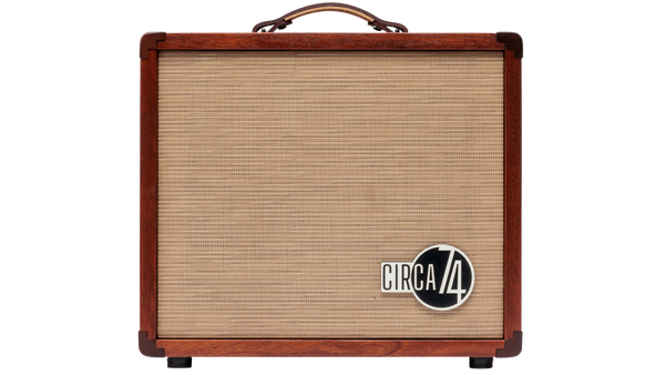 Front of Taylor Circa 74 150-watt Acoustic Guitar & Vocal Amplifier.