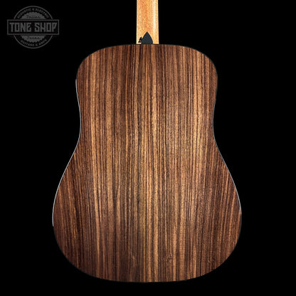 Back of Taylor Custom TSG Anniversary Dread Adirondack / Indian Rosewood 1207185001 body.
