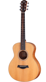 Full frontal of Taylor GS Mini-e LTD Figured Koa.