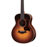 Front of Taylor GS Mini-e RW Sunburst.