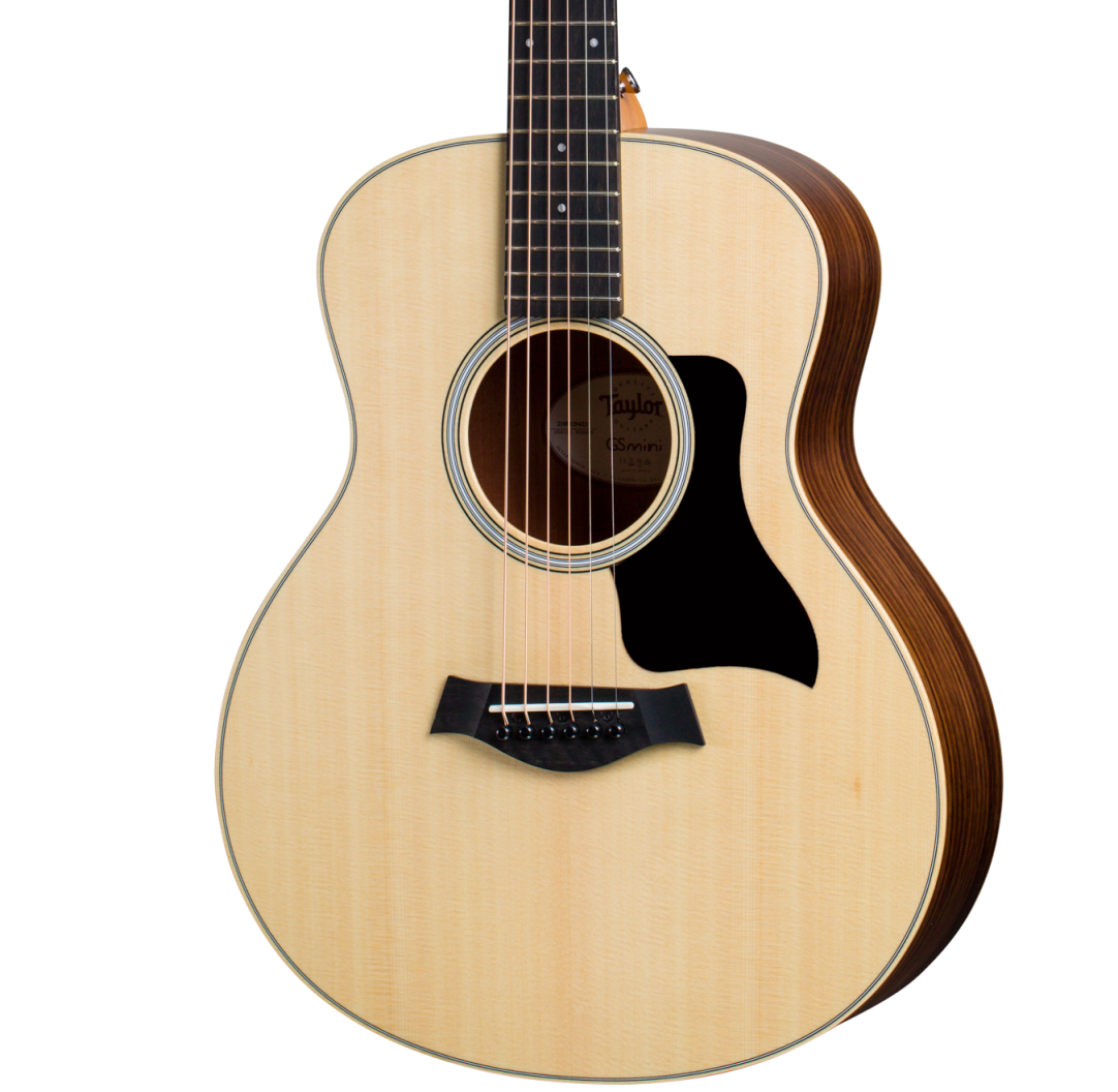 Front of Taylor GS Mini-e Rosewood Natural.