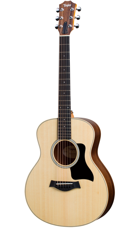 Full frontal of Taylor GS Mini-e Rosewood Natural.