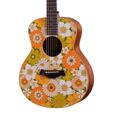Front of Taylor GS Mini-e Special Edition Floral Green.