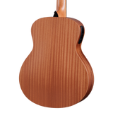 Back of body of Taylor GS Mini-e Special Edition Floral Green.