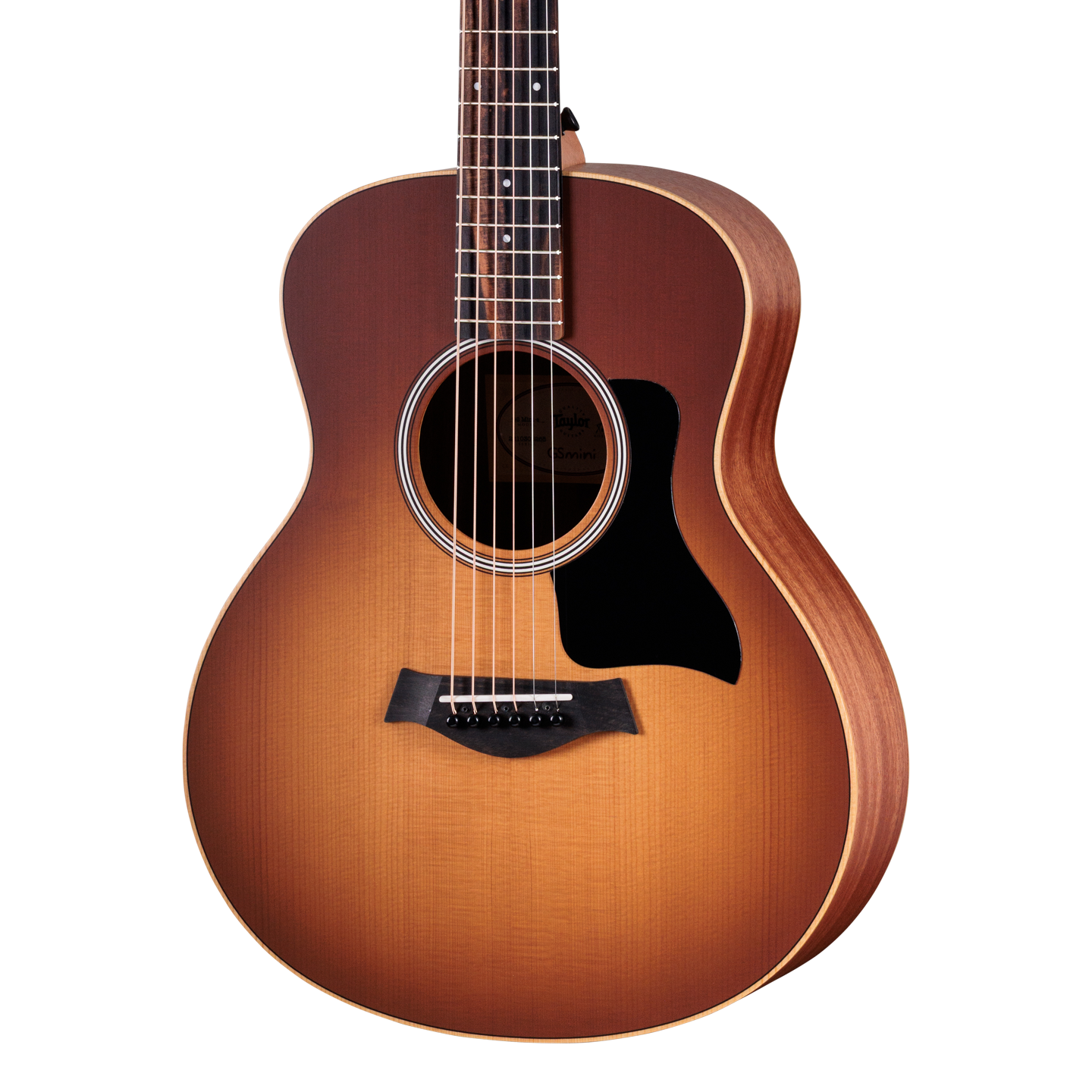 Front of Taylor GS Mini-e Special Edition Honeyburst.