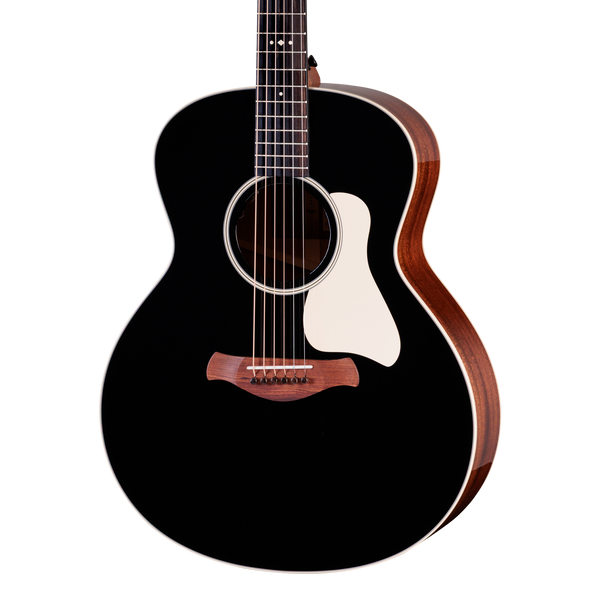 Front of Taylor Gold Label 514e Blacktop Cream Pickguard.