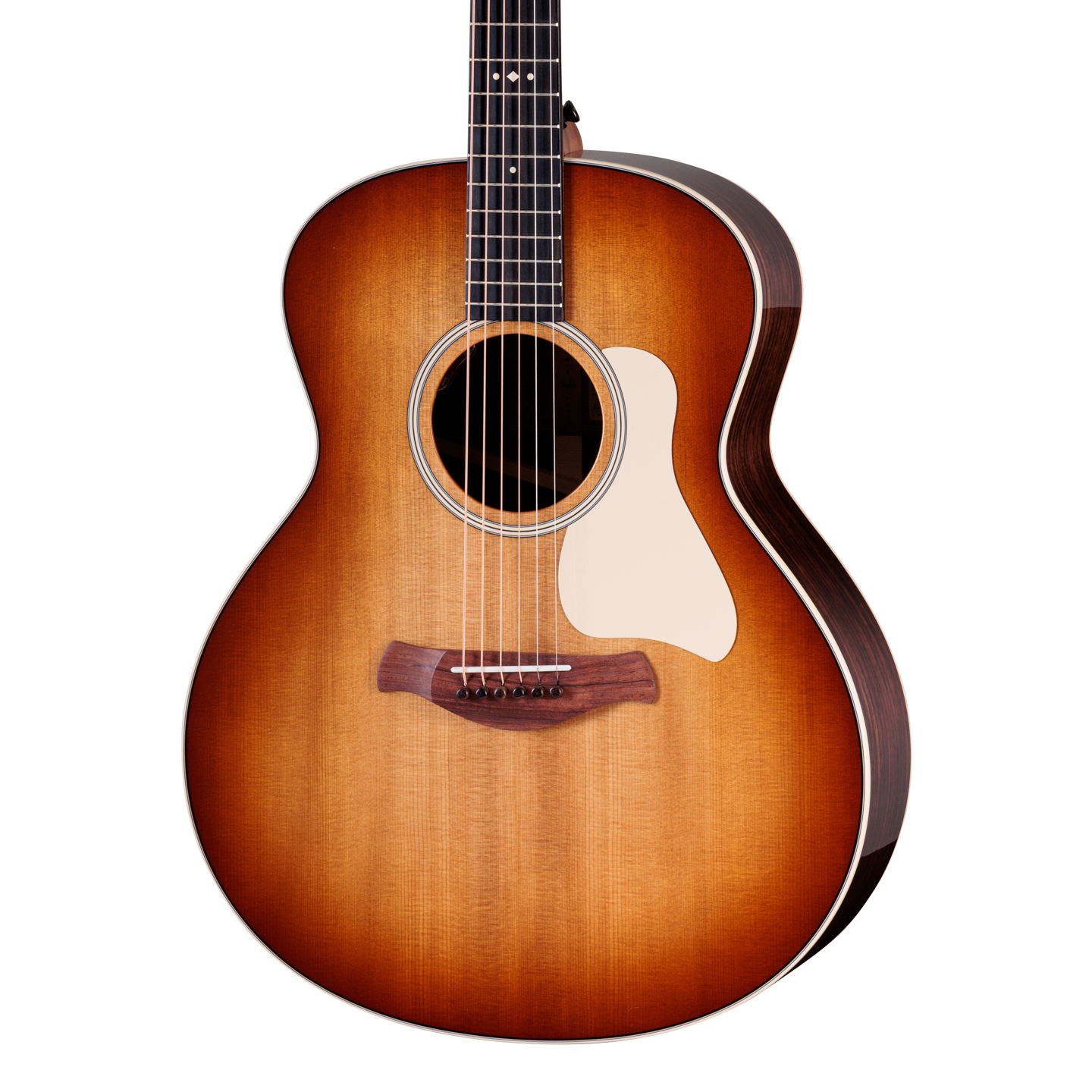Front of Taylor Gold Label 714e Sunburst Cream PG.