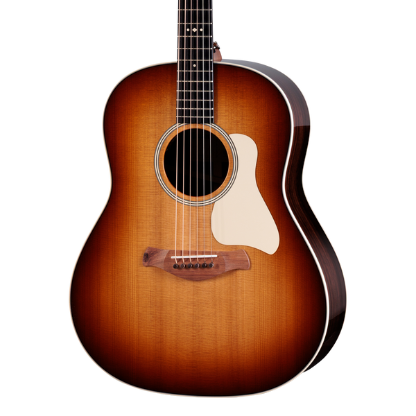 Front of Taylor Gold Label 717e Indian Rosewood / Torrified Sitka Spruce SB Cream Guard.