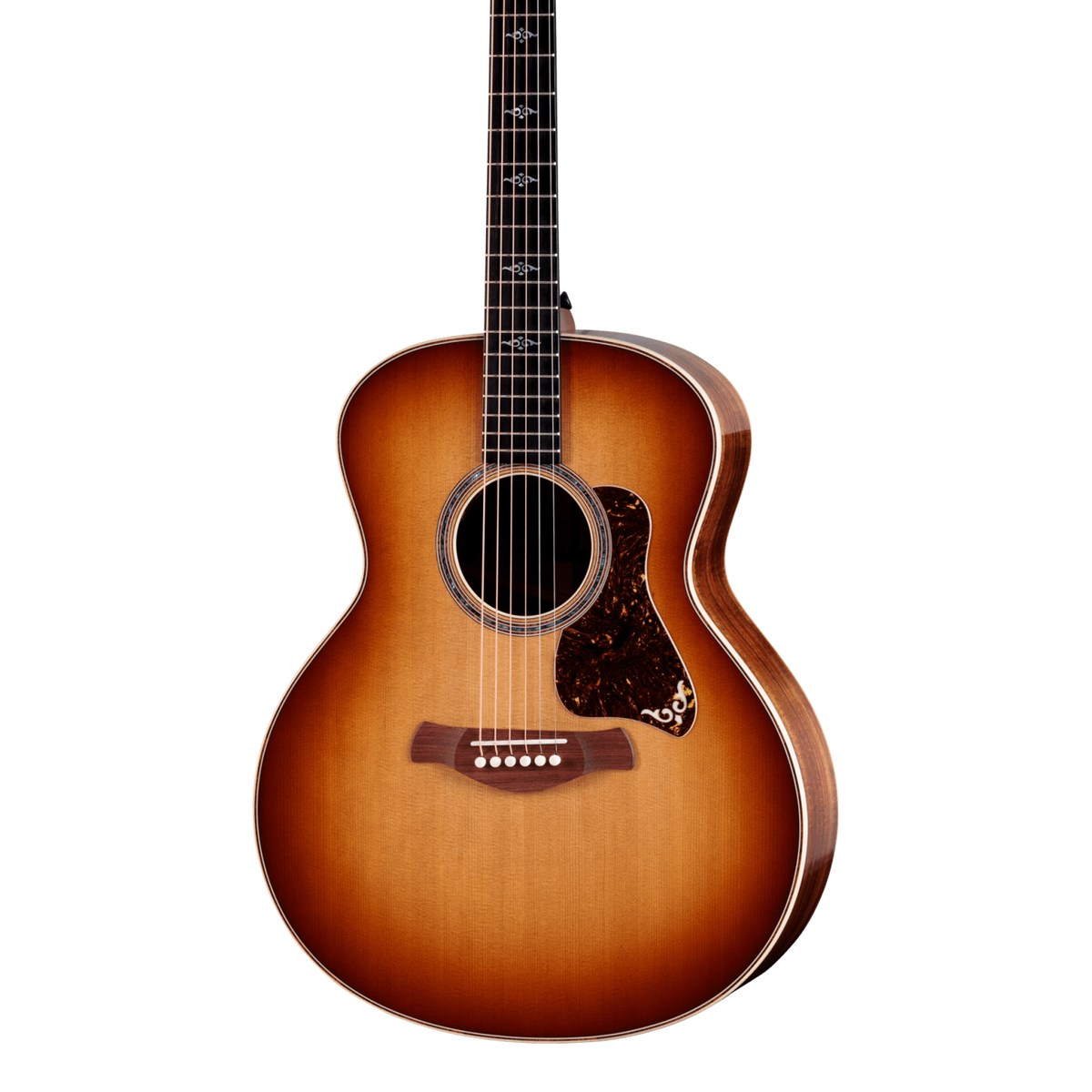 Front of Taylor Gold Label 814e SB Koa.