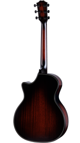 Back of Taylor Next Generation Builder's Edition 324ce Tobacco Kona Burst.