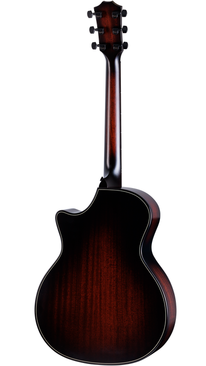 Back of Taylor Next Generation Builder's Edition 324ce Tobacco Kona Burst.