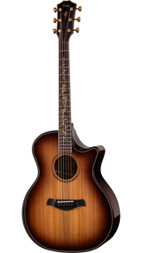 Full frontal of Taylor Next Generation Builder's Edition 914ce LTD Sinker Cypress Walnut.