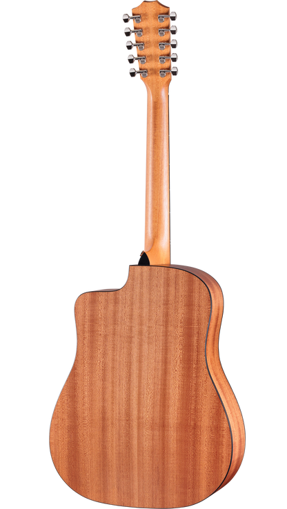 Back of Taylor Somos 150ce Bajo Quinto 10-string.