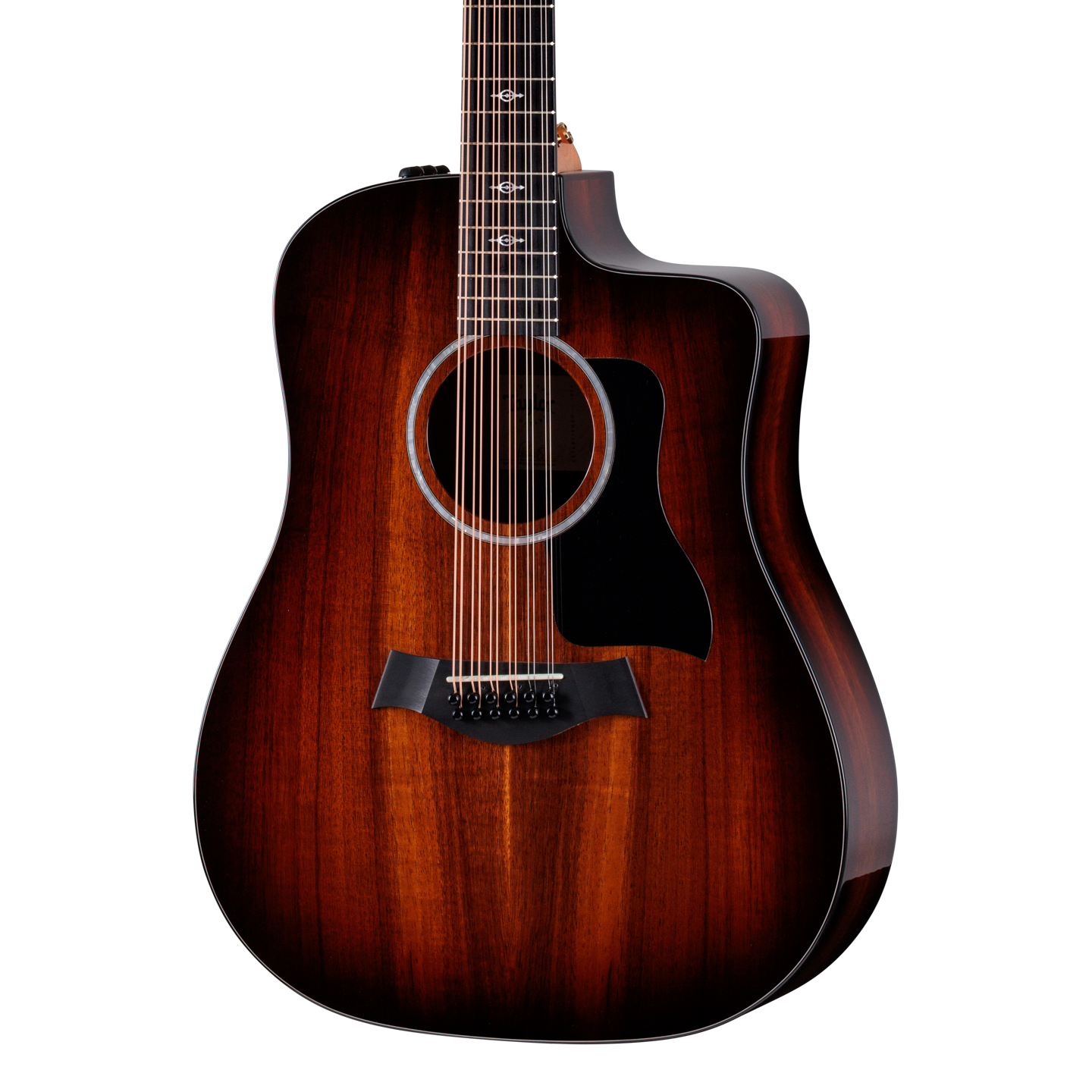 Front of Taylor Somos 260ce-K DLX Doce Doble 12-string, Koa.