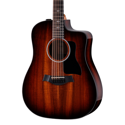 Front of Taylor Somos 260ce-K DLX Doce Doble 12-string, Koa.