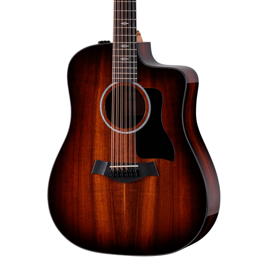 Front of Taylor Somos 260ce-K DLX Doce Doble 12-string, Koa.