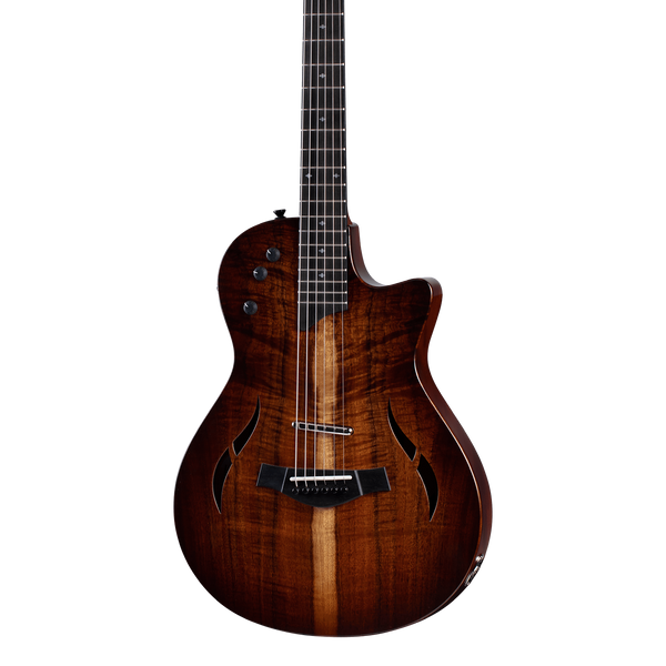 Front of Taylor T5z Classic Koa Shaded Edgeburst.