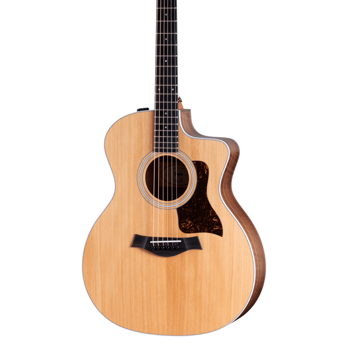 Front of Taylor 214ce Walnut/Spruce.
