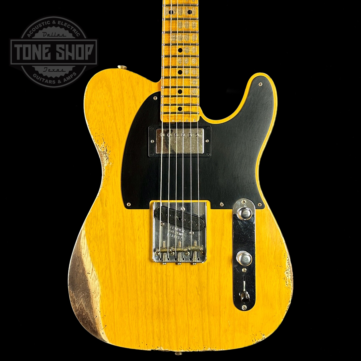 Fender Custom Shop Limited Edition 53 HS Tele Heavy Relic Aged Butterscotch Blonde w/case