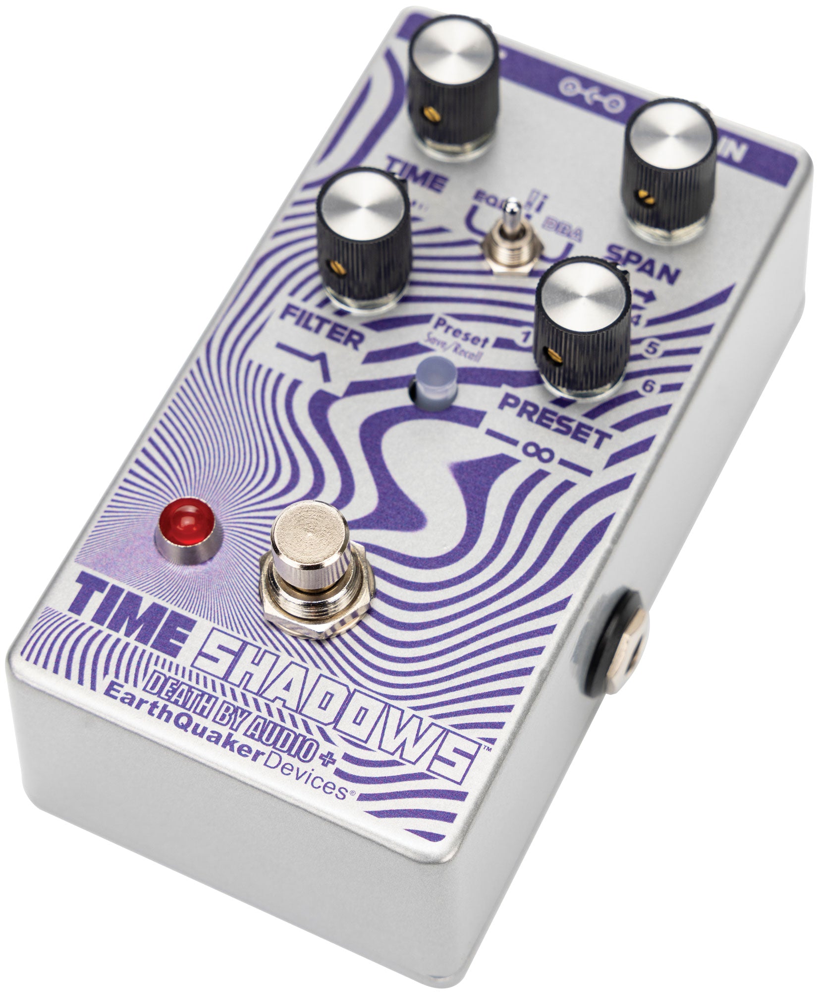 Right angle of Earthqauker Devices Time Shadows Subharmonic Multi-Delay Resonator.