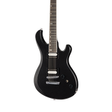 Front of Gibson Victory Baritone Graphite Metallic.