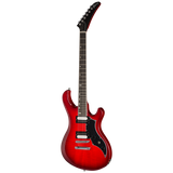 Full frontal of Gibson Victory Figured Cherry Burst.