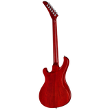 Back of Gibson Victory Figured Cherry Burst.