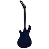 Back of Gibson Victory Figured Cobalt Burst.