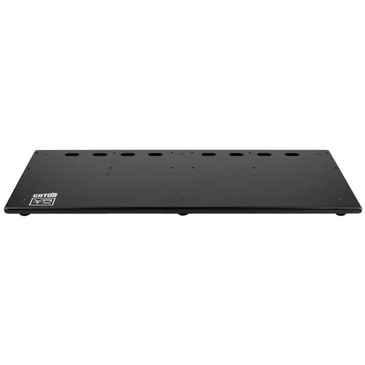 Front of Vertex By Gator Tour Elite 31" x 13" Pedalboard.