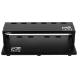 Front of Vertex By Gator Travel Lite 17" x 10" Pedalboard and Riser.