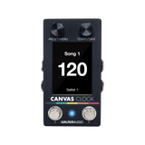 Top down of Walrus Audio Canvas MIDI Clock.