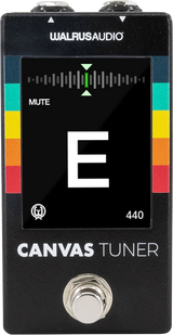 Top down of Walrus Audio Canvas Tuner.