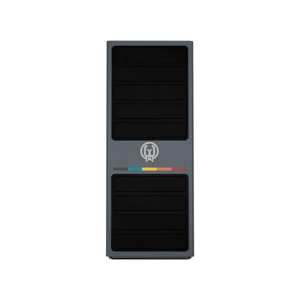 Top down of Walrus Audio Canvas Volume Pedal Gray.