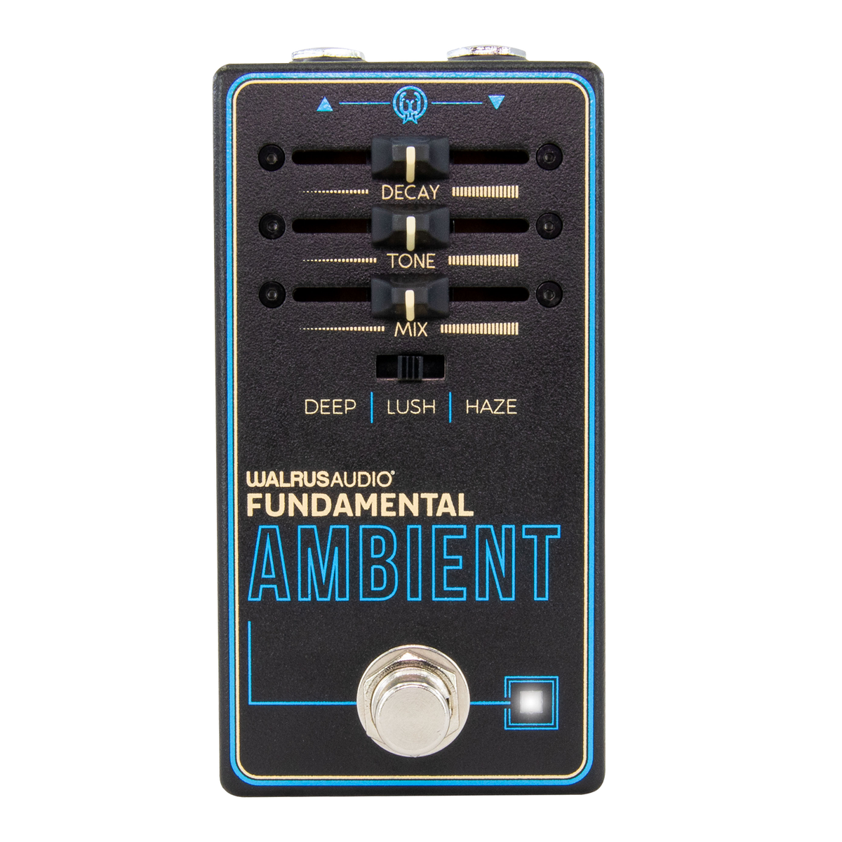 Front of Walrus Audio Fundamental Series Ambient Reverb.