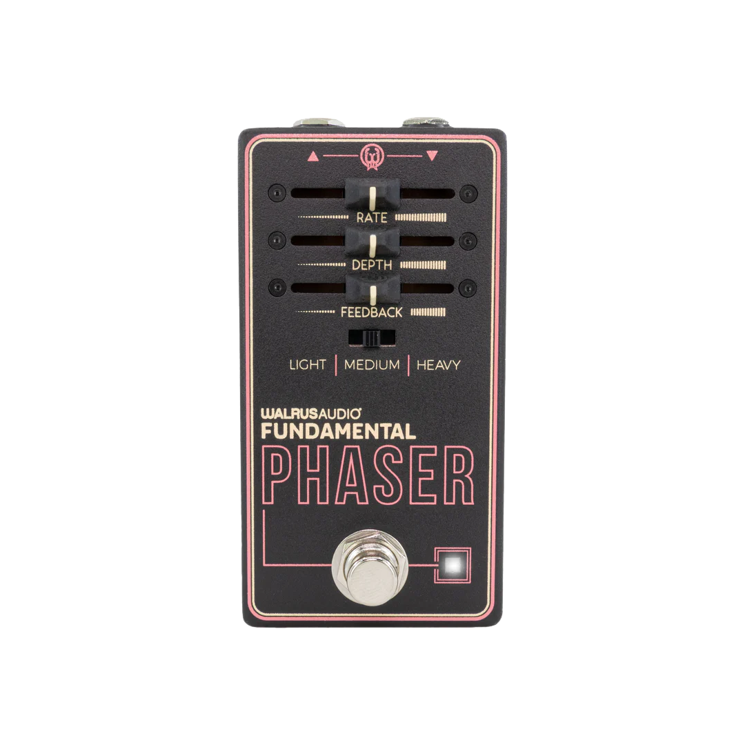 Top down of Walrus Audio Fundamental Series Phaser.