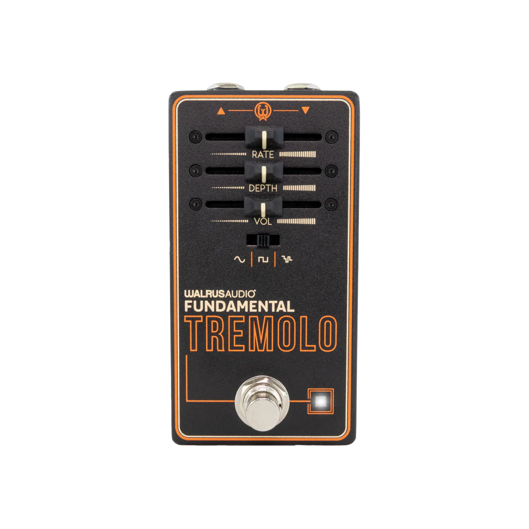 Front of Walrus Audio Fundamental Series Tremolo.