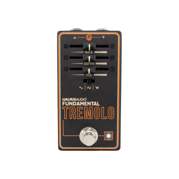 Front of Walrus Audio Fundamental Series Tremolo.