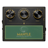 Top down of Walrus Audio Mantle Bass Pre-Amp/DI Black.