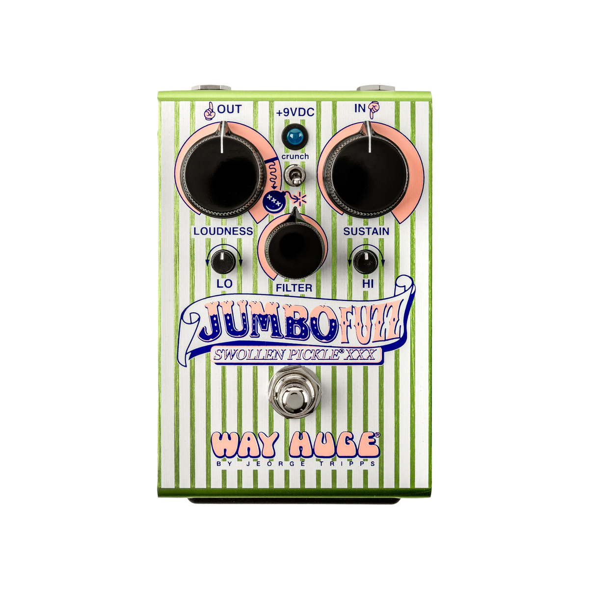 Top down of Way Huge Jumbo Fuzz Swollen Pickle XXX.