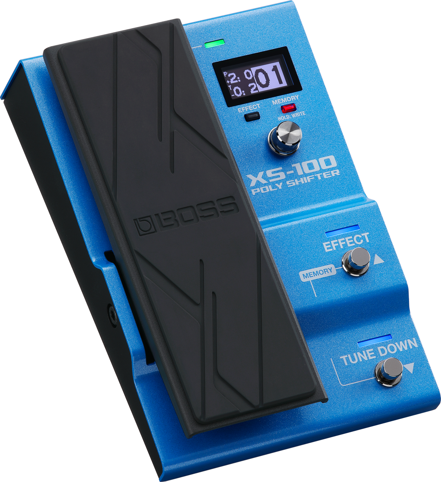 Front left angle of Boss XS-100 Poly Shifter.