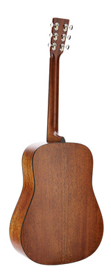 Back of Martin D-18 Satin 1935 Burst.