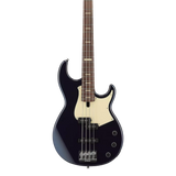 Front of Yamaha BBP34 Midnight Blue MIJ 4-String Bass.