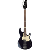 Full frontal of Yamaha BBP34 Midnight Blue MIJ 4-String Bass.