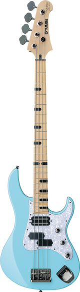 Full frontal of Yamaha Billy Sheehan Attitude Limited 3 Bass Sonic Blue.