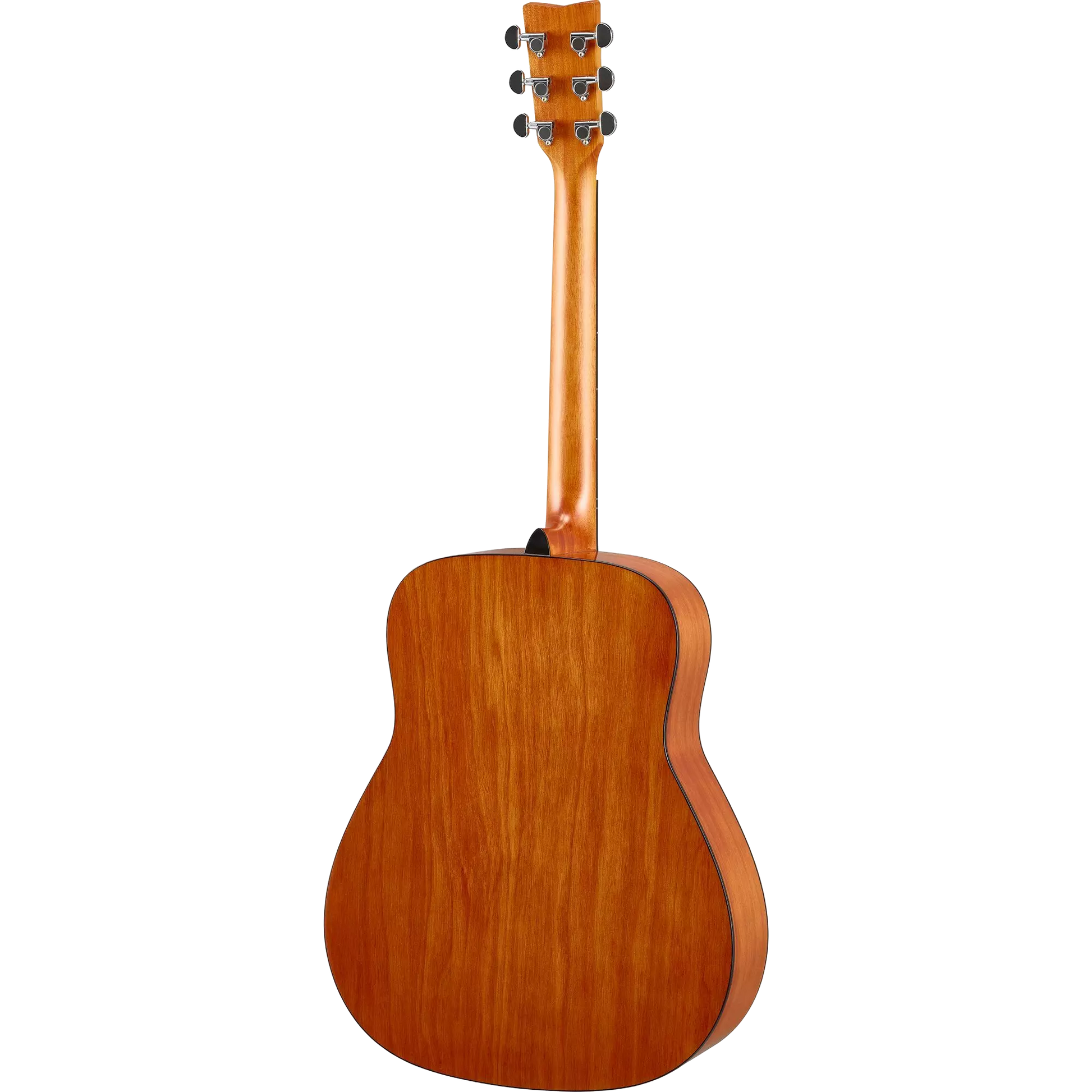 Back of Yamaha FG800J Natural.