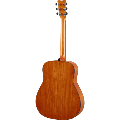 Back of Yamaha FG800J Natural.